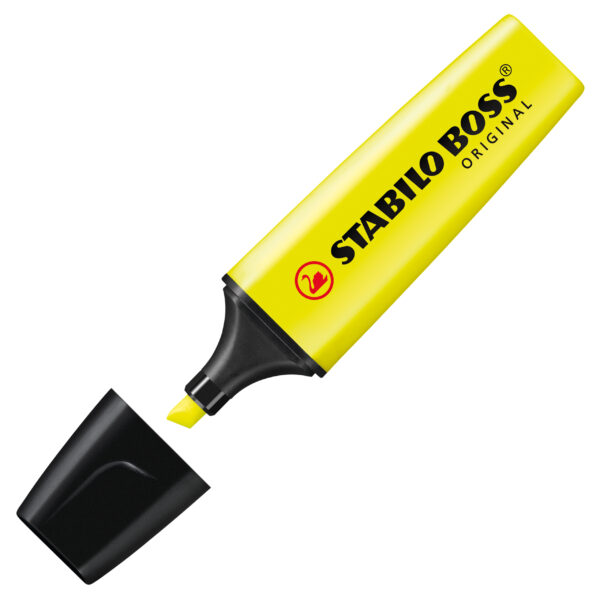 STABILO BOSS ORIGINAL - jaune - Carton de 10 pièces – Image 2