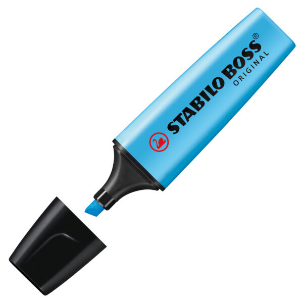 STABILO BOSS ORIGINAL - bleu - Carton de 10 pièces – Image 2