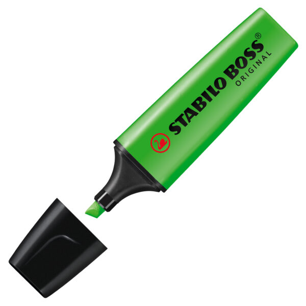 STABILO BOSS ORIGINAL - vert - Carton de 10 pièces – Image 2