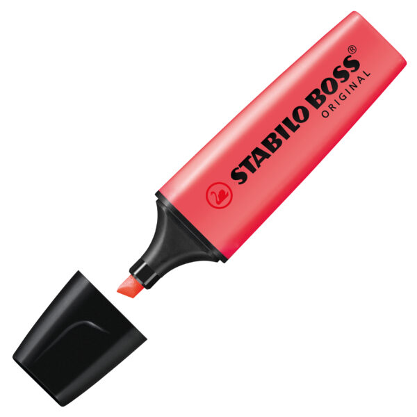 STABILO BOSS ORIGINAL - rouge - Carton de 10 pièces – Image 2