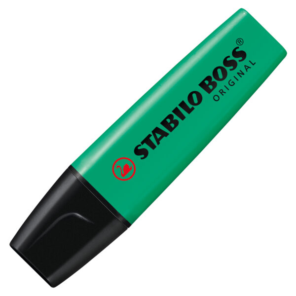 STABILO BOSS ORIGINAL - turquoise - Carton de 10 pièces