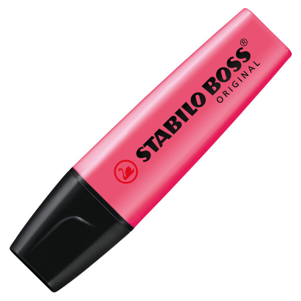 STABILO BOSS ORIGINAL - rose - Carton de 10 pièces