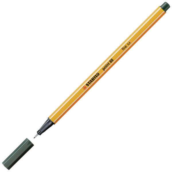 STABILO point 88 - vert sapin – Image 2
