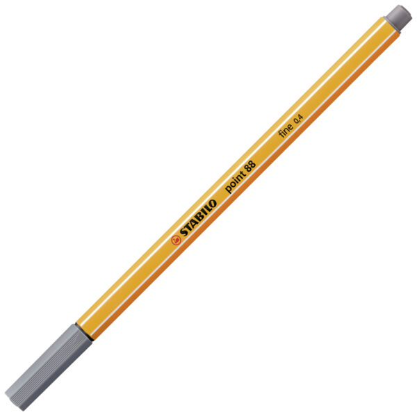 STABILO point 88 - gris foncé - Carton de 10 pièces