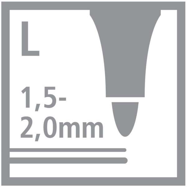 Pot métal x 16 STABILO Trio Scribbi - 12 coloris assortis – Image 7