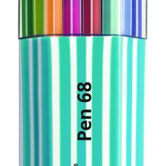 Zebrui x 15 STABILO Pen 68 décor pack assortis - Carton de 10 pièces