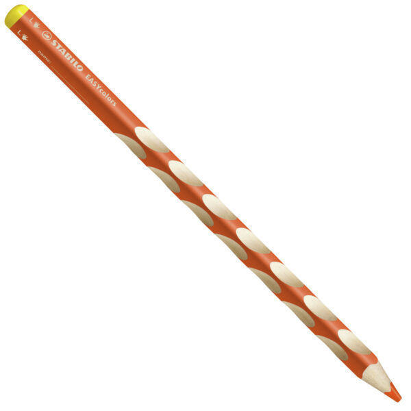 STABILO EASYcolors gaucher - orange - Carton de 6 pièces