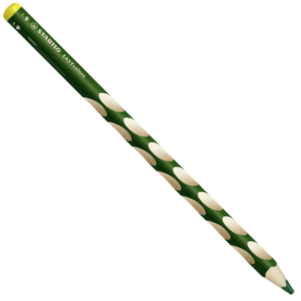 STABILO EASYcolors gaucher - vert foncé - Carton de 6 pièces