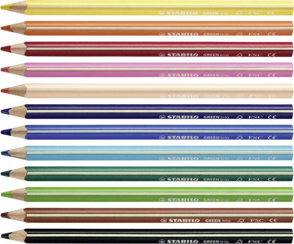 Etui carton x 12 STABILO GREENtrio – Image 2