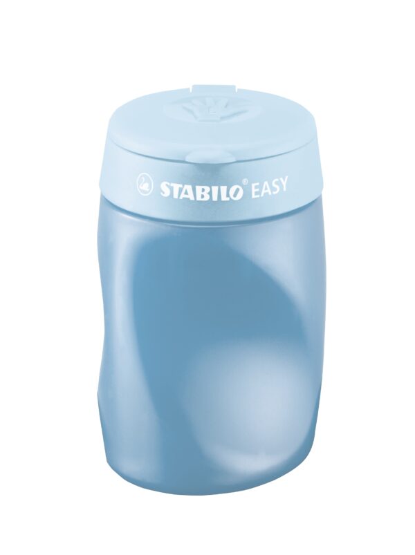 STABILO EASYsharpener gaucher - bleu - Carton de 3 pièces