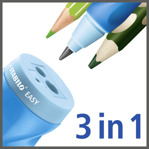 STABILO EASYsharpener droitier - bleu - Carton de 3 pièces – Image 6