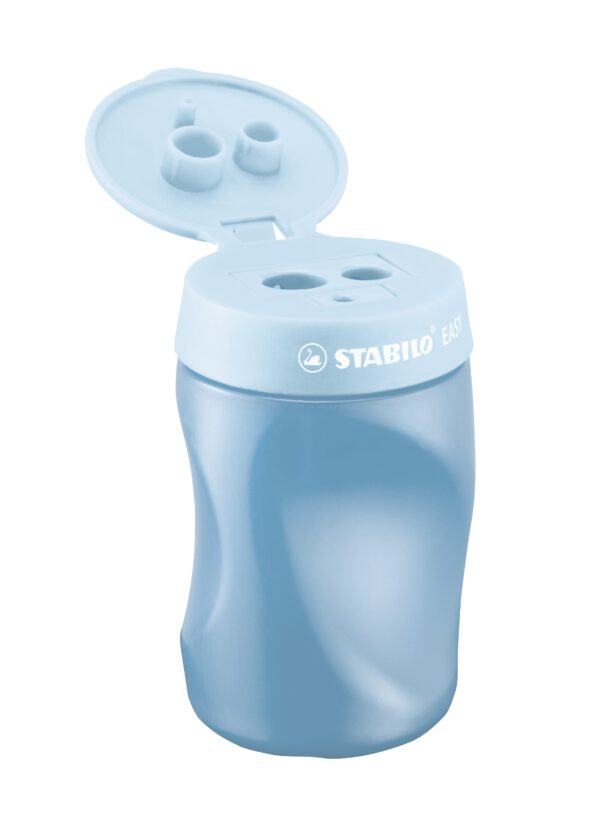 Blister x 1 STABILO EASYsharpener gaucher - bleu - Carton de 3 pièces – Image 3