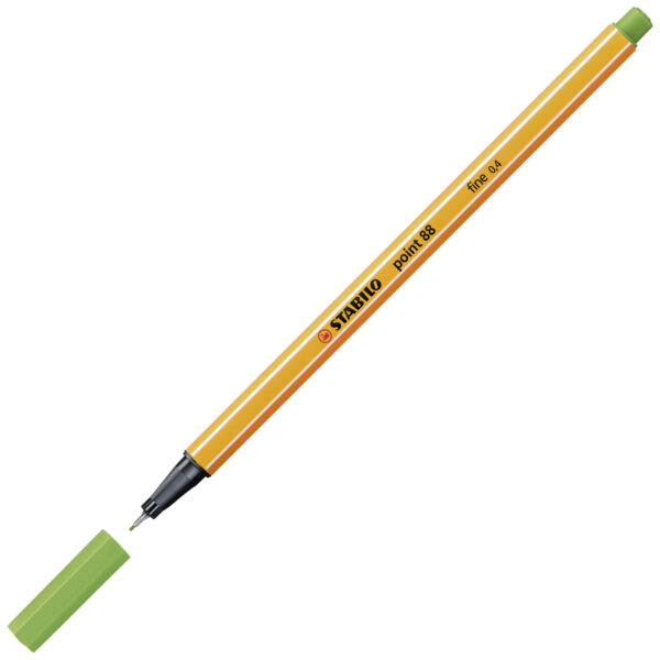 STABILO point 88 - vert fluo - Carton de 10 pièces – Image 2
