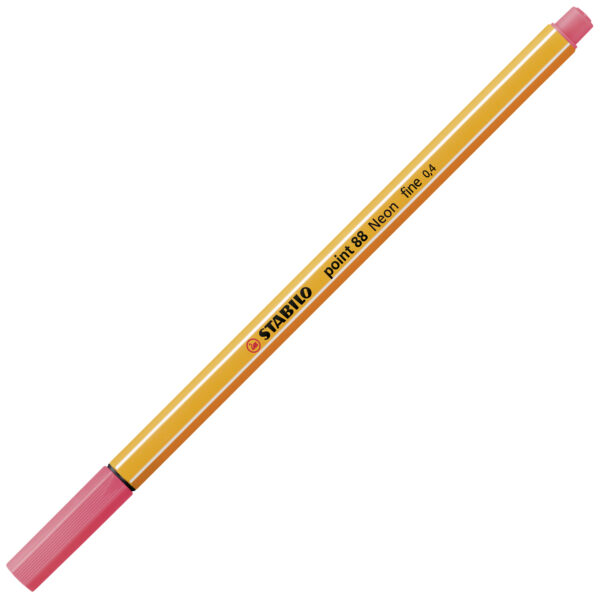 STABILO point 88 - rouge fluo - Carton de 10 pièces