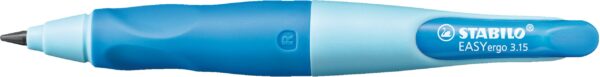 Blister x 1 STABILO EASYergo 3.15 droitier + 1 taille-crayon - bleu – Image 2