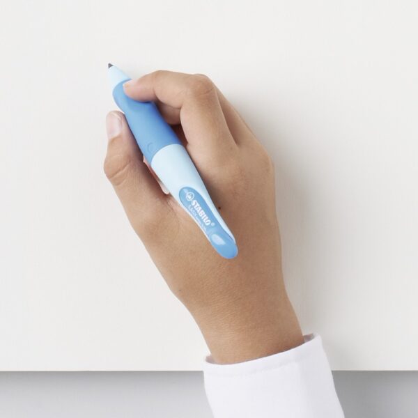 Blister x 1 STABILO EASYergo 3.15 droitier + 1 taille-crayon - bleu – Image 7