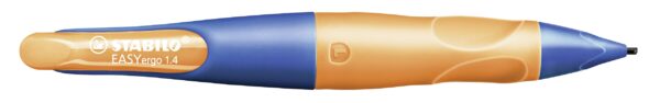 Blister x 1 STABILO EASYergo 1.4 gaucher + 3 mines HB - orange/bleu - Carton de 3 pièces – Image 2