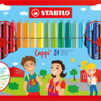 Etui carton x 24 STABILO Cappi - Carton de 6 pièces