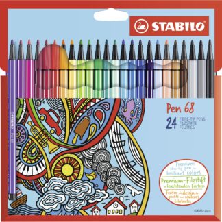 Etui carton x 24 STABILO Pen 68
