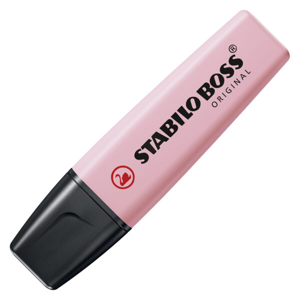STABILO BOSS ORIGINAL Pastel - soupçon de rose - Carton de 10 pièces