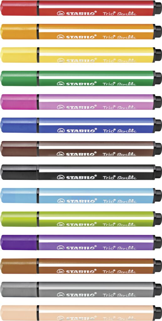 Etui carton x 14 STABILO Trio Scribbi - Carton de 3 pièces – Image 2