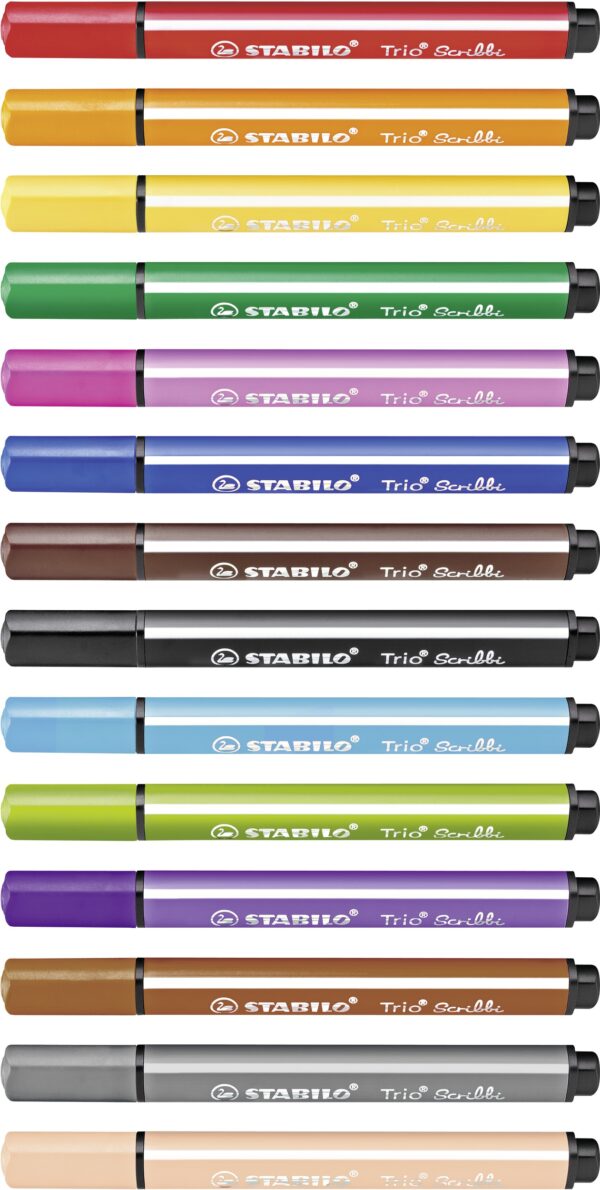 Etui carton x 14 STABILO Trio Scribbi - Carton de 3 pièces – Image 2