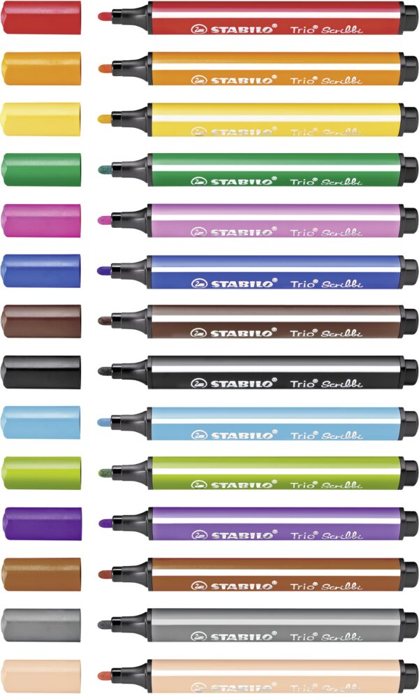 Etui carton x 14 STABILO Trio Scribbi - Carton de 3 pièces – Image 3