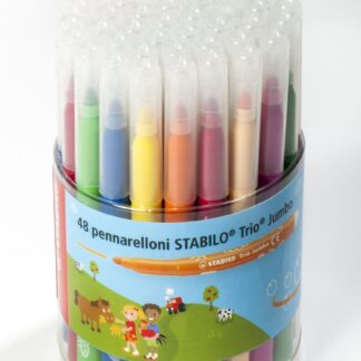 Etui carton x 12 STABILO Trio Jumbo