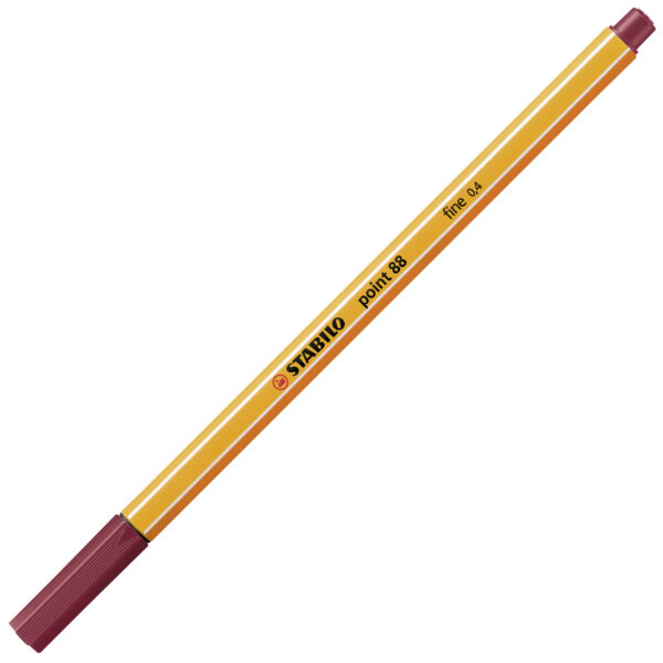 STABILO point 88 - rouge pourpre - Carton de 10 pièces