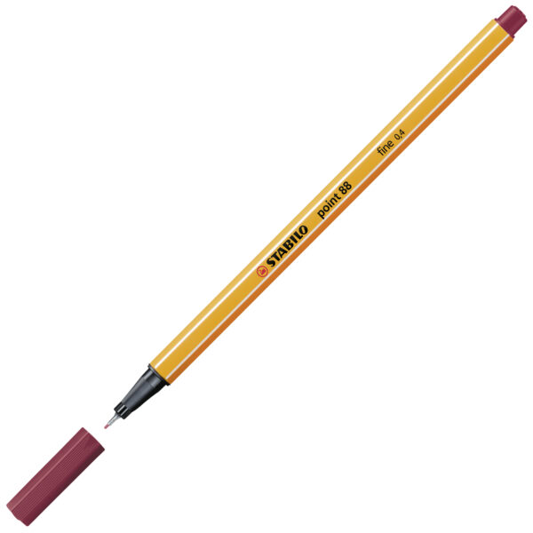 STABILO point 88 - rouge pourpre – Image 2