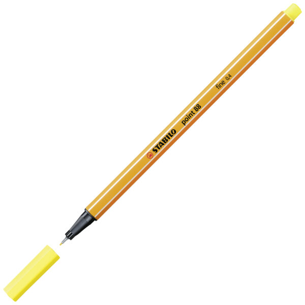 STABILO point 88 - jaune citron - Carton de 10 pièces – Image 2