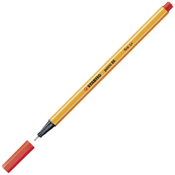 STABILO point 88 - orange sanguine – Image 2