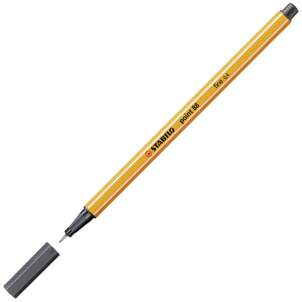 STABILO point 88 - gris très foncé - Carton de 10 pièces – Image 2