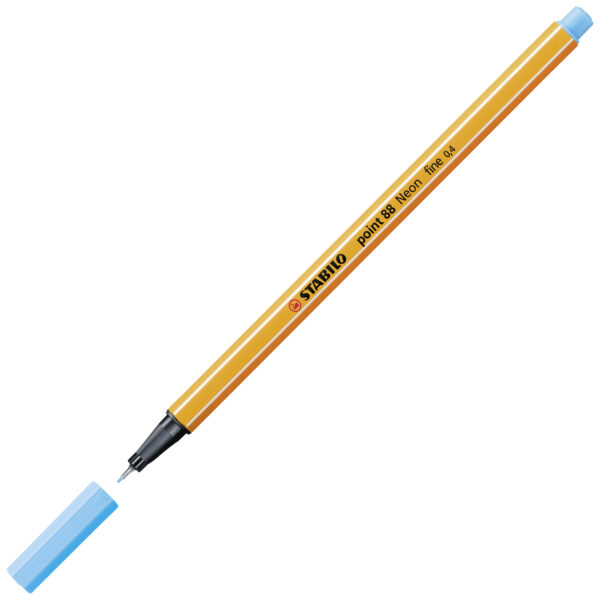 STABILO point 88 - bleu fluo – Image 2