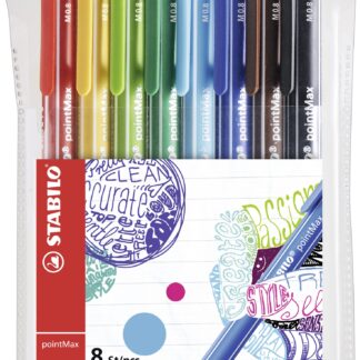 Pochette x 8 STABILO pointMax
