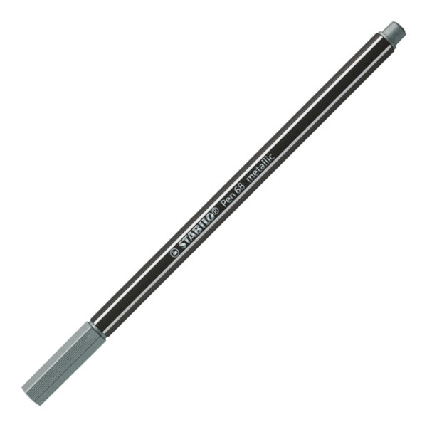 STABILO Pen 68 metallic - argent