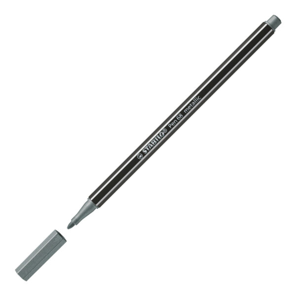 STABILO Pen 68 metallic - argent – Image 2