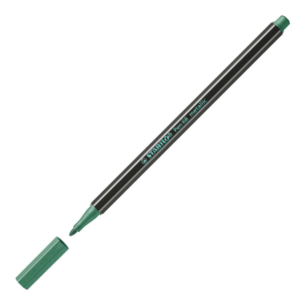 STABILO Pen 68 metallic - vert métallisé – Image 2