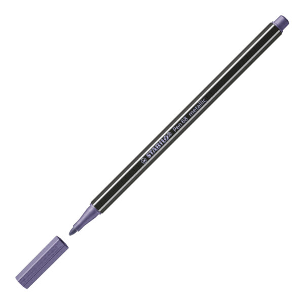 STABILO Pen 68 metallic - violet métallisé – Image 2