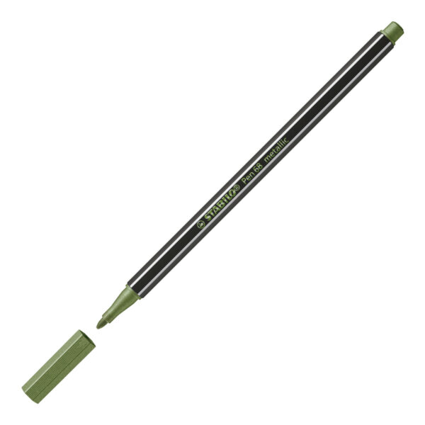 STABILO Pen 68 metallic - vert clair métallisé – Image 2