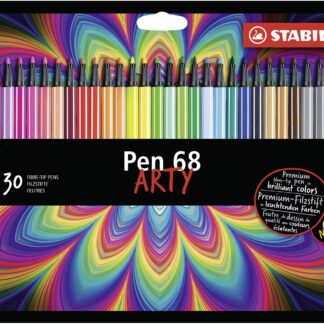 Etui carton x 30 STABILO Pen 68 ARTY - Carton de 6 pièces