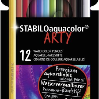 Etui carton x 12 STABILOaquacolor ARTY