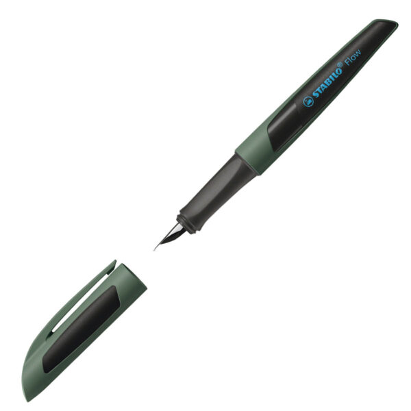 STABILO Flow Sporty - vert kaki/noir – Image 2