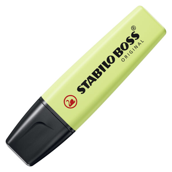 STABILO BOSS ORIGINAL Pastel - zeste de citron vert - Carton de 10 pièces