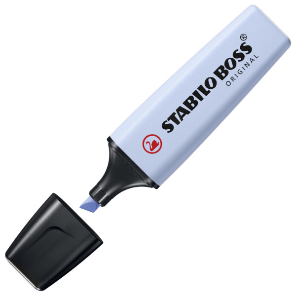 Blister carton x 3 STABILO BOSS ORIGINAL Pastel - citron vert + nuage de bleu + douceur de corail – Image 3