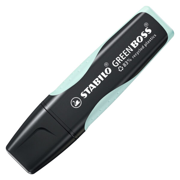 STABILO GREEN BOSS Pastel - touche de turquoise - Carton de 10 pièces