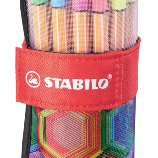 Rollerset x 25 STABILO point 88 ARTY - coloris assortis - Carton de 5 pièces