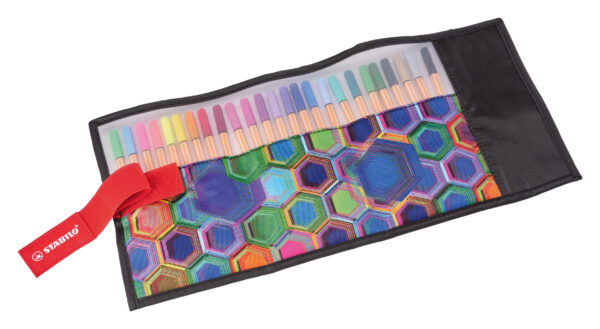 Rollerset x 25 STABILO point 88 ARTY - coloris assortis - Carton de 5 pièces – Image 2