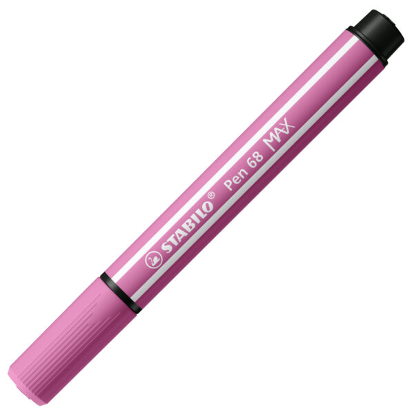 STABILO Pen 68 MAX - rose framboise - Carton de 5 pièces