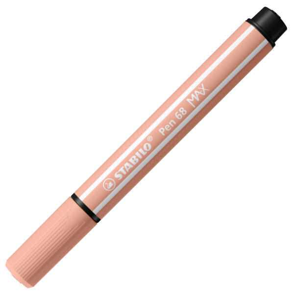 STABILO Pen 68 MAX - rose abricot - Carton de 5 pièces